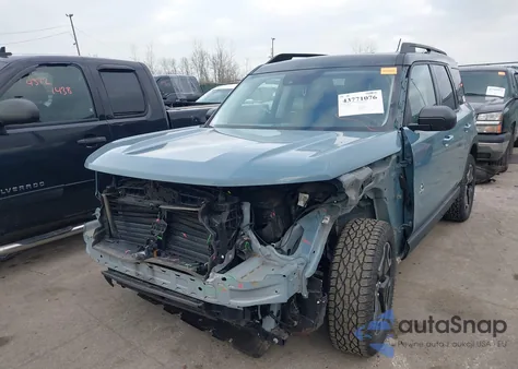 2021 Ford Bronco Sport Outer Banks from USA, damaged, VIN 3FMCR9C68MRB21352